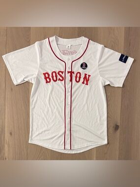 Boston Red Sox MLB Baseball Stadium Giveaway Coca Cola Jersey
